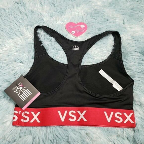 Victoria's Secret Purple VSX Logo Racerback Sport Bra Size S - Picture 5 of 5